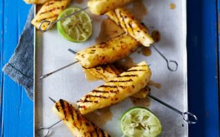 Photo: Griddled Pineapple with Mango and Lime